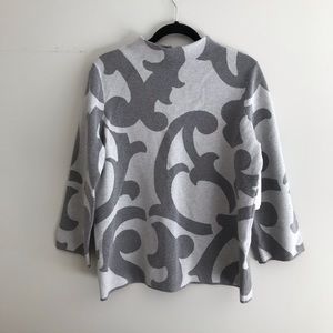 Chico’s mock neck sweater. NWT. Size large.
